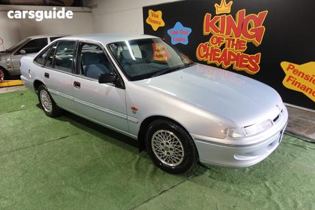 Silver 1996 Holden Commodore Sedan Equipe
