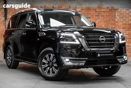 Black 2024 Nissan Patrol Wagon Ti-L (4X4)