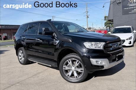 Black 2017 Ford Everest Wagon Titanium (4Wd)