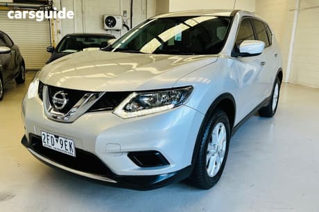 Silver 2015 Nissan X-Trail Wagon St 7 Seat (Fwd)