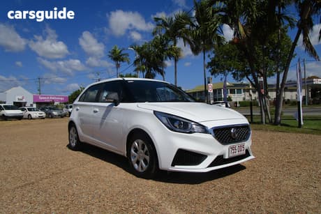 White 2019 MG MG3 Hatchback Excite (With Navigation)