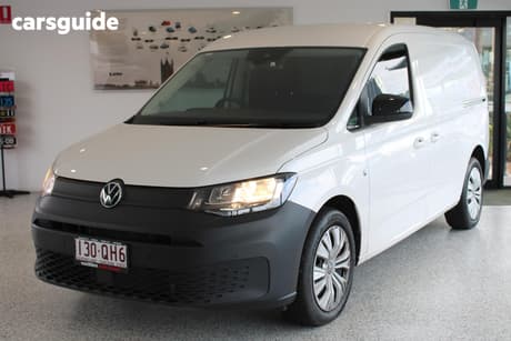 White 2024 Volkswagen Caddy Commercial TSI220 F