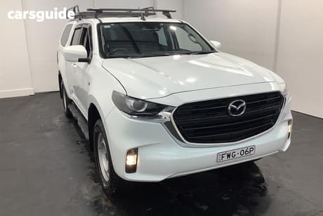 White 2022 Mazda BT-50 Dual Cab Pick-up Xs (4X2)