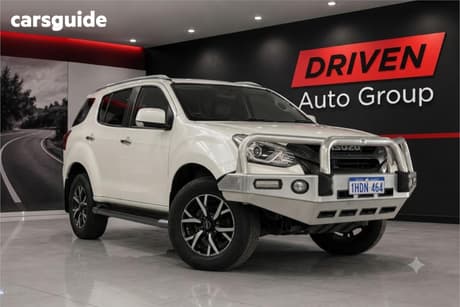 White 2020 Isuzu MU-X Wagon Onyx Limited Edition (4X4)