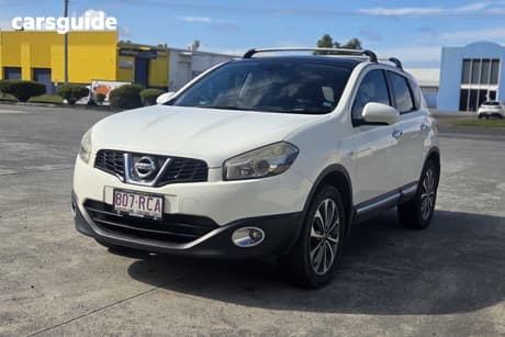 White 2010 Nissan Dualis Wagon Ti (4X2)