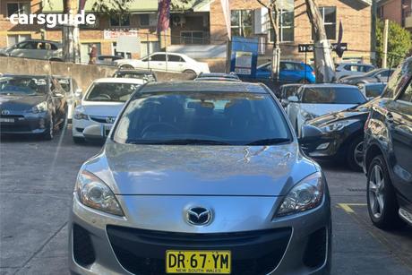 Grey 2011 Mazda 3 Sedan Neo