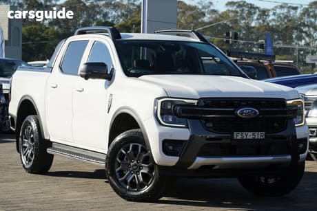 White 2024 Ford Ranger Double Cab Pick Up Wildtrak 2.0 (4X4)