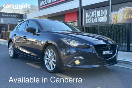 Blue 2014 Mazda 3 Hatchback Sp25 Gt