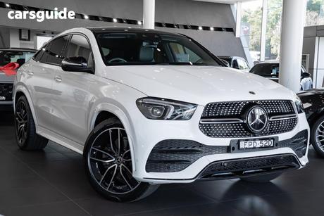 White 2021 Mercedes-Benz GLE450 Coupe 4Matic (Hybrid)