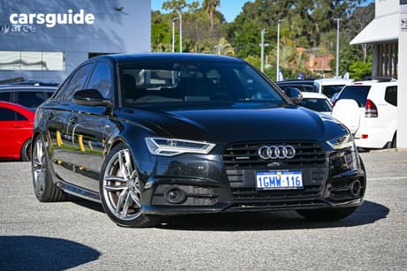 Black 2015 Audi A6 Sedan 3.0 Tdi Biturbo Quattro