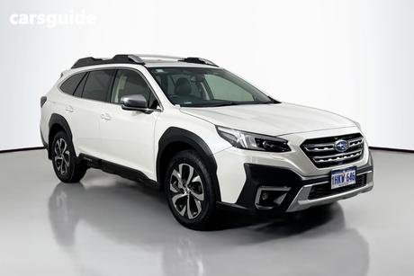 White 2021 Subaru Outback Wagon Awd Touring