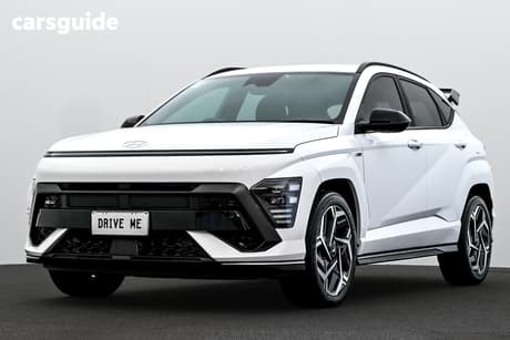 White 2024 Hyundai Kona Wagon N Line