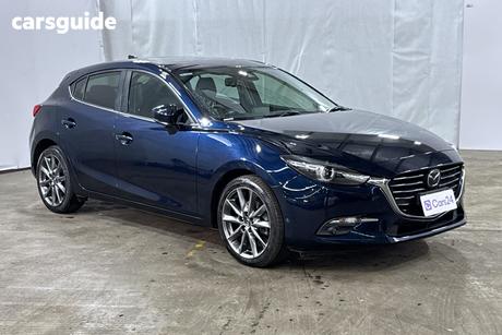 Blue 2017 Mazda 3 Hatchback Sp25 Astina