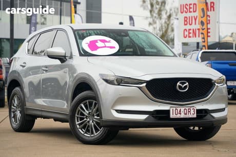 Silver 2017 Mazda CX-5 Wagon Touring (4X4)