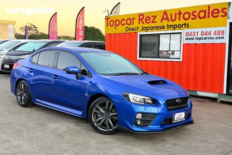 Blue 2017 Subaru WRX Sedan (Awd)
