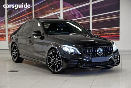 Black 2019 Mercedes-Benz C43 Sedan 43