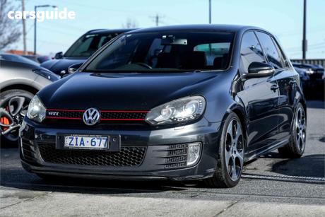 Grey 2012 Volkswagen Golf Hatchback Gti