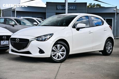 White 2017 Mazda 2 Hatchback Neo