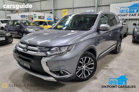Grey 2016 Mitsubishi Outlander Wagon Xls (4X4)