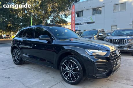 Black 2021 Audi Q5 Wagon 45 Tfsi Quattro Sport Mhev