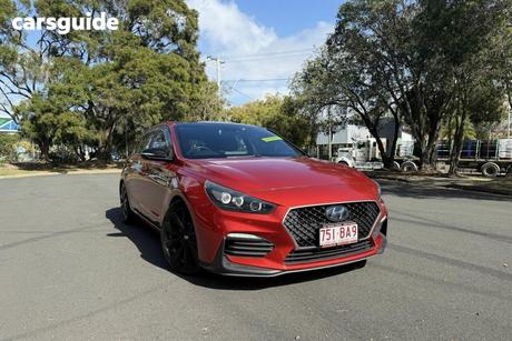 Red 2021 Hyundai I30 Hatchback N Line Premium