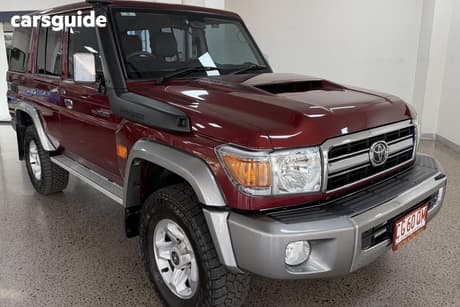 Red 2023 Toyota Landcruiser Wagon Lc76 Gxl