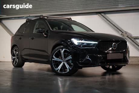Black 2022 Volvo XC60 Wagon Recharge Phev