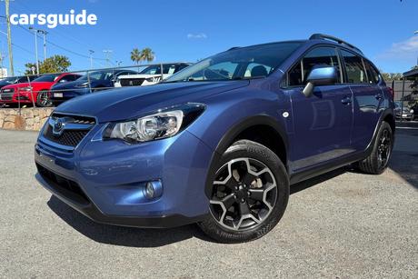 Blue 2015 Subaru XV Wagon 2.0I