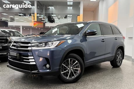 Blue 2018 Toyota Kluger Wagon Gxl (4X2)