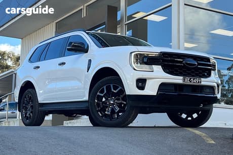 White 2024 Ford Everest Wagon Sport (Rwd)