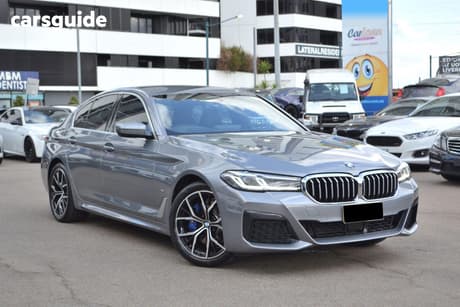 Grey 2023 BMW 530D Sedan M Sport Lci