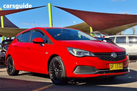 Red 2018 Holden Astra Hatchback R