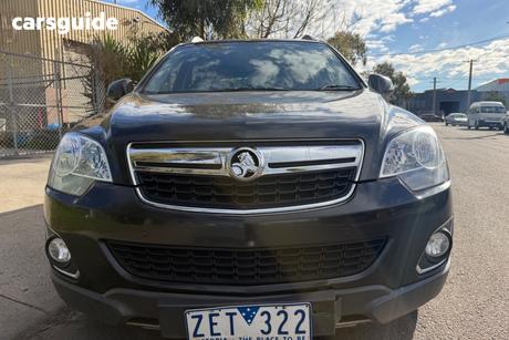 Black 2012 Holden Captiva Wagon 5 (4X4)