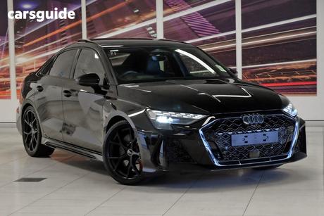 Black 2025 Audi RS 3 Sedan 2.5 Tfsi S Tronic