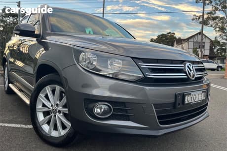Grey 2015 Volkswagen Tiguan Wagon 132 Tsi (4X4)
