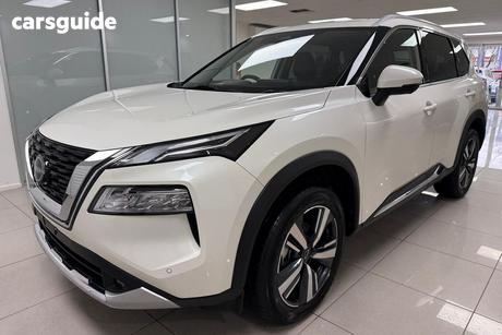 White 2023 Nissan X-Trail Wagon Ti (4Wd)