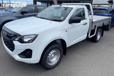 White 2026 Isuzu D-MAX Cab Chassis Sx (4X2) High-Ride