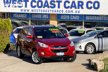 Red 2012 Hyundai IX35 Wagon Highlander (Awd)