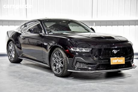 Black 2025 Ford Mustang Fastback Gt 5.0 V8