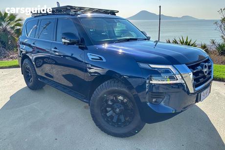 Blue 2022 Nissan Patrol Wagon Ti (4X4)