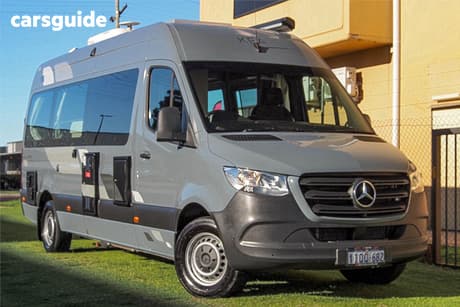 Grey 2024 Mercedes-Benz Sprinter Van 317Cdi Vs30 Lwb Rwd