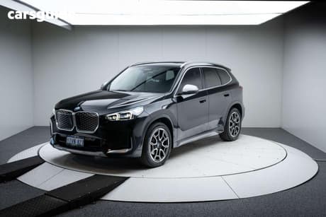 Black 2025 BMW IX1 Wagon Edrive20 Xline