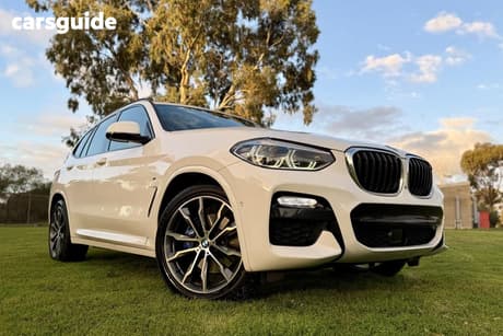 White 2019 BMW X3 Wagon Xdrive 30D