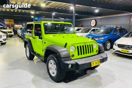 Green 2012 Jeep Wrangler Softtop Sport (4X4)