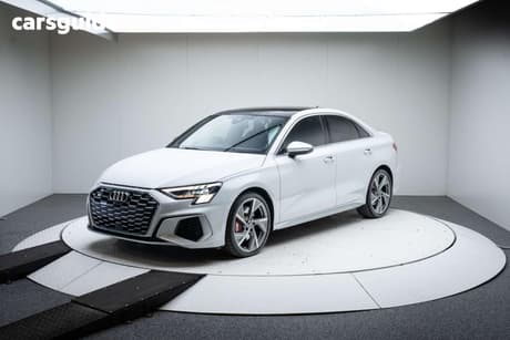 White 2024 Audi S3 Sedan Quattro