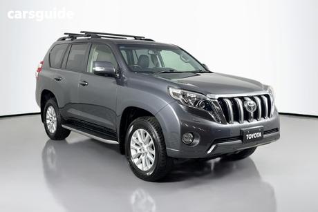 Silver 2016 Toyota Landcruiser Prado Wagon Kakadu (4X4)