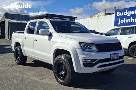 White 2017 Volkswagen Amarok Dual Cab Utility V6 Tdi 550 Highline