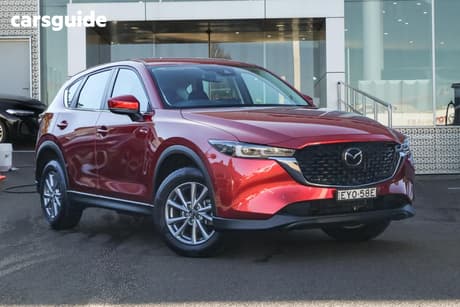 Red 2023 Mazda CX-5 Wagon Maxx Sport (Awd)