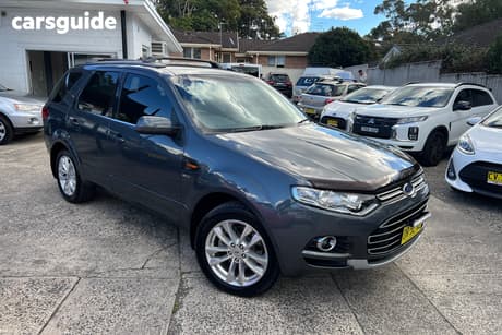 Grey 2013 Ford Territory Wagon Ts (4X4)