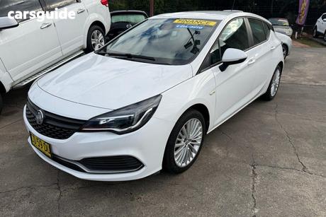 White 2017 Holden Astra Hatchback R